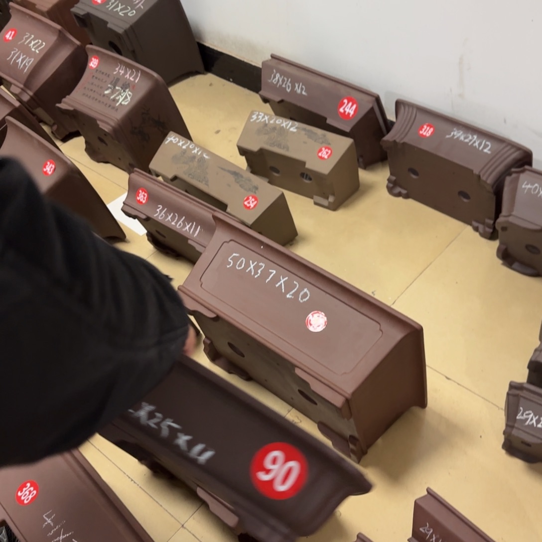 紫砂花盆我的小姐姐们