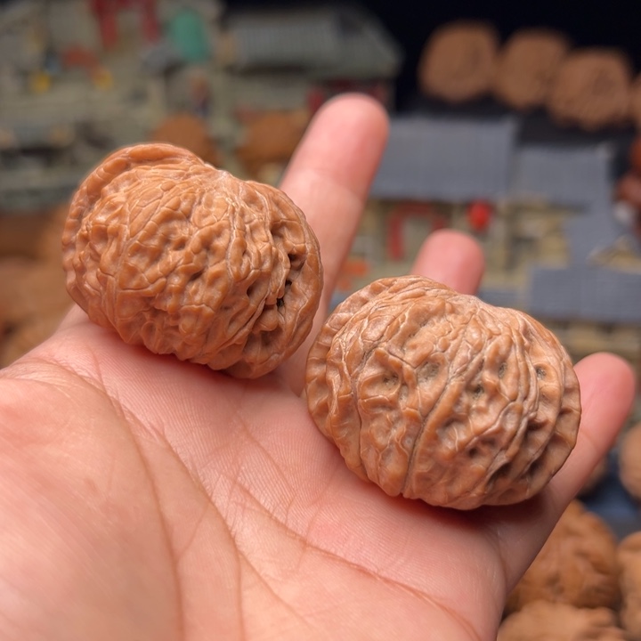 文玩核桃把件©41+磨盘