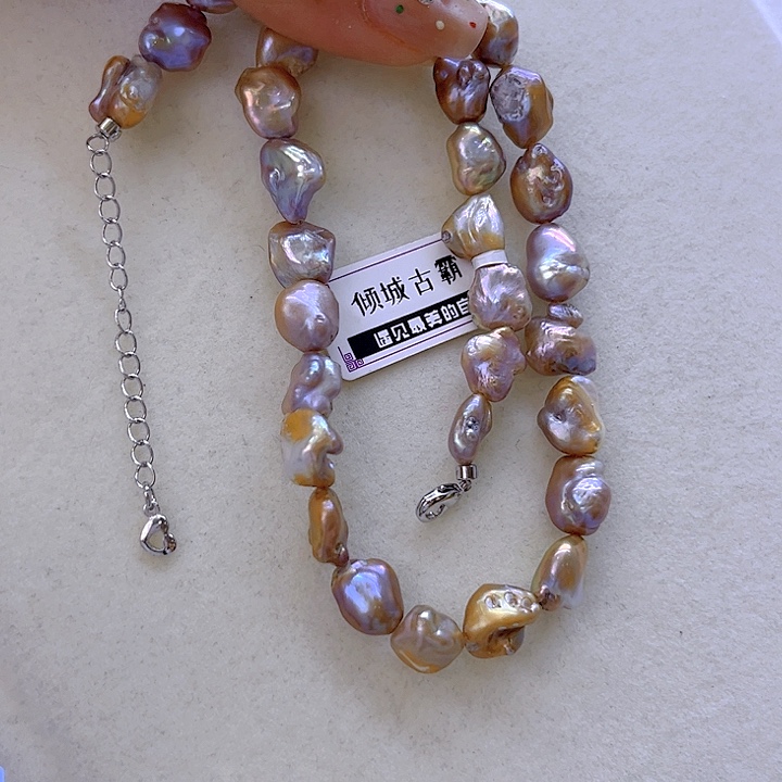 未镶嵌淡水珍珠项链定制807