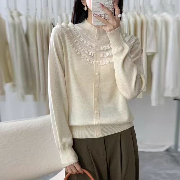 2025新款花边毛衣（可调不退）