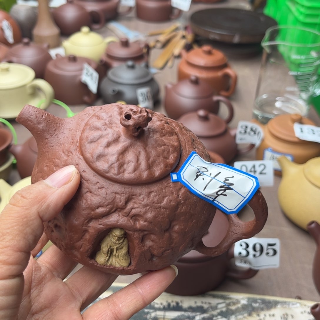 紫砂茶壶利****型降坡泥半手工