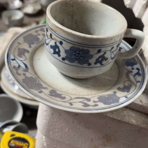 杯景德镇陶瓷摆件