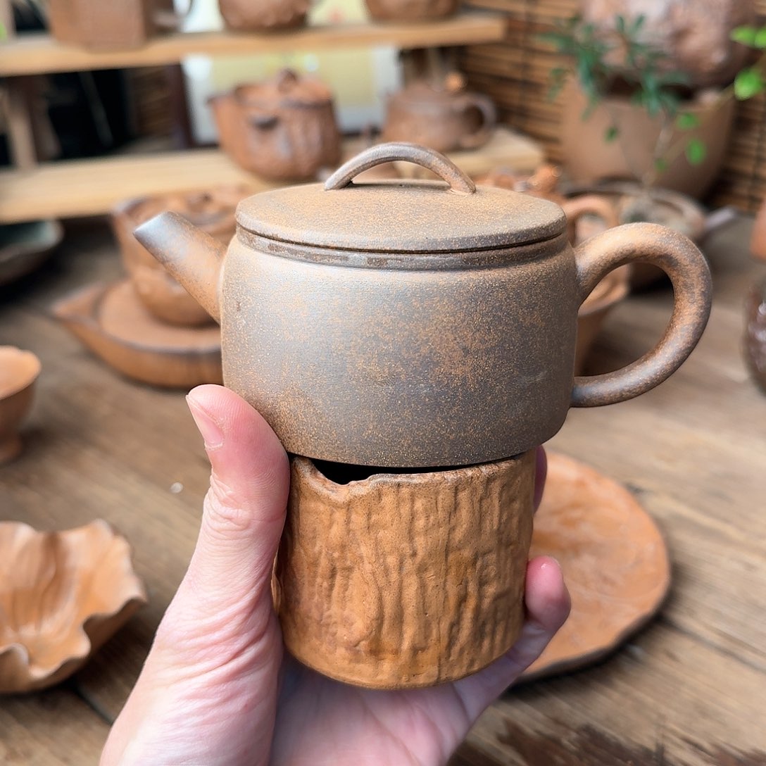 原矿老岩泥茶器系列
