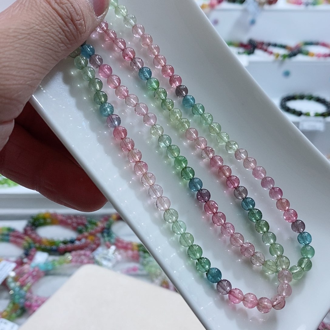 碧玺手链未镶嵌手链