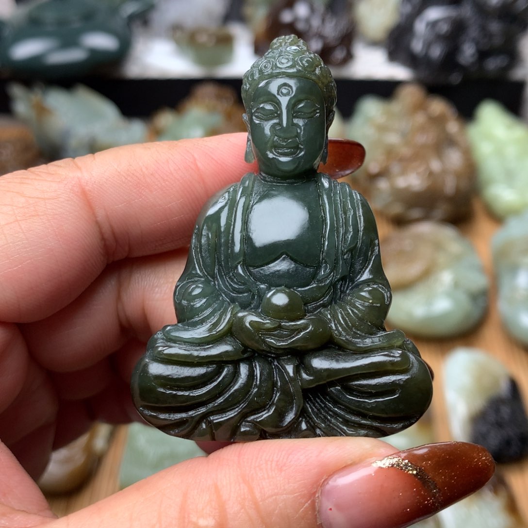 和田玉挂件未镶嵌