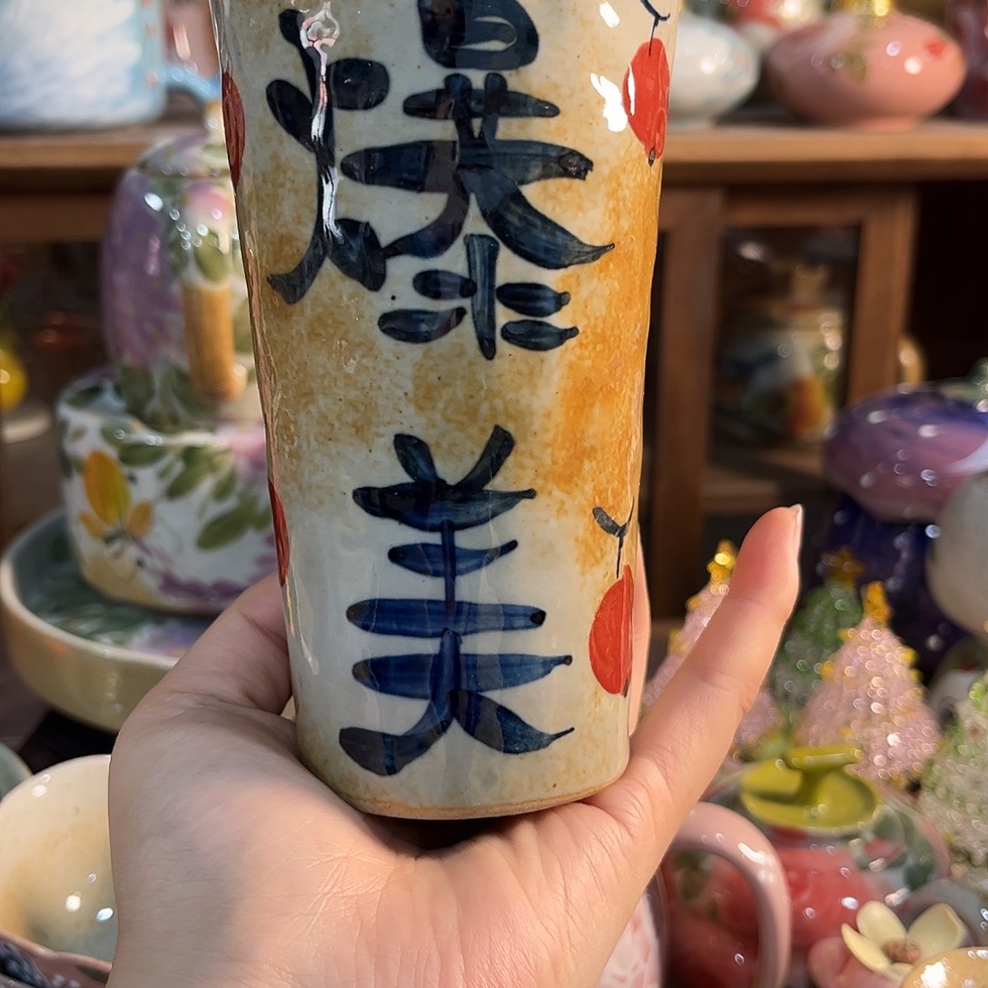 景德镇本地手工手绘高温釉下彩