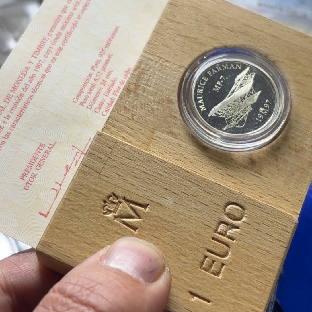 z***.银Ag925西班牙1埃居银币