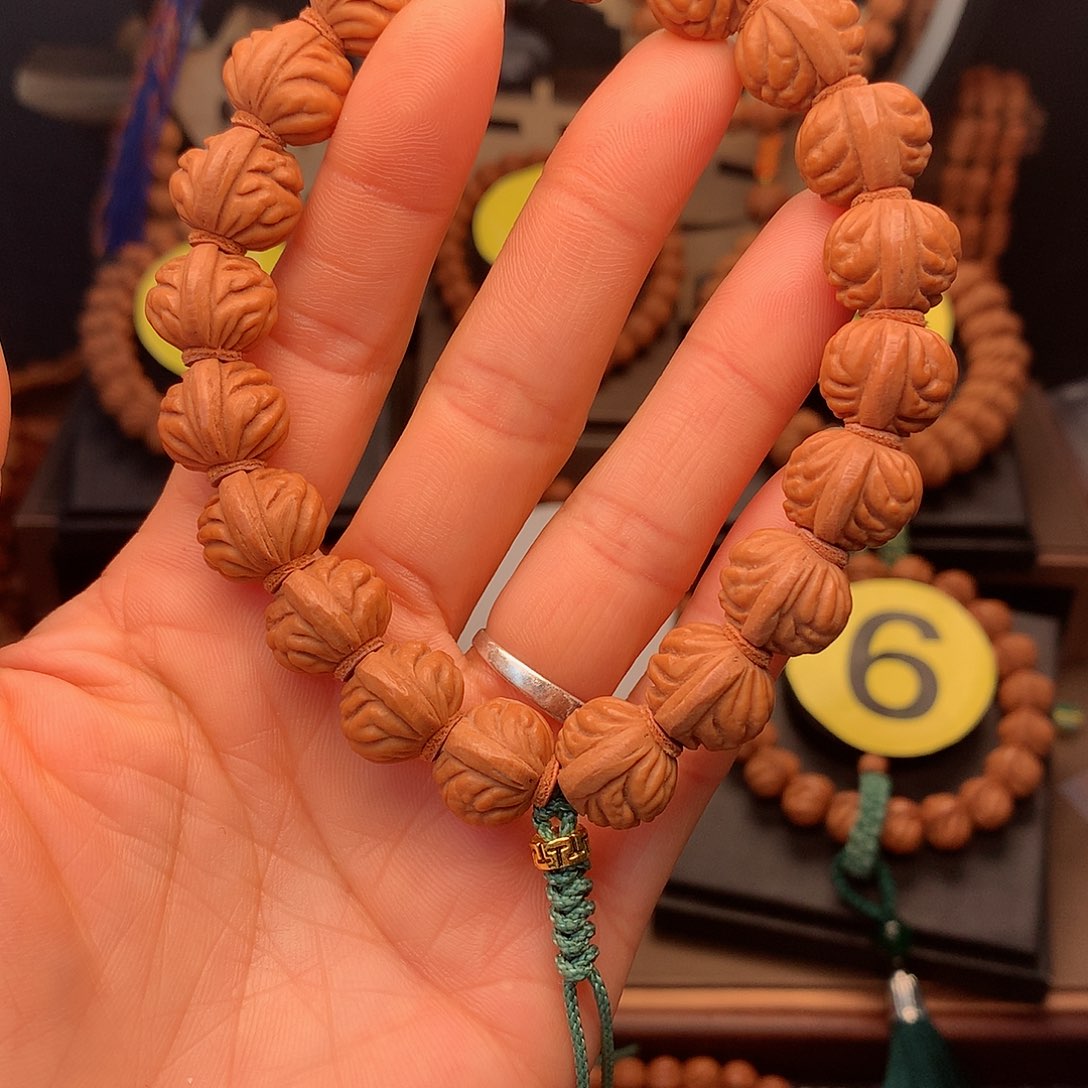 桃核手串小金豆手串14