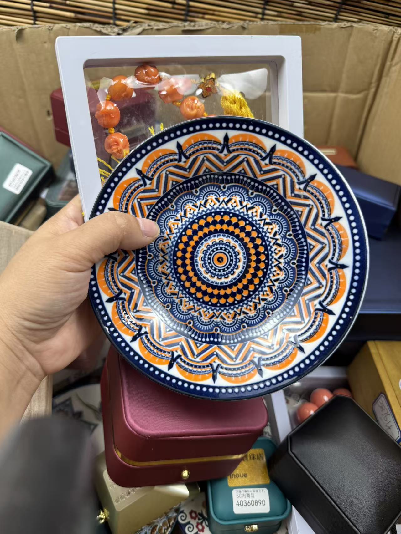 仿瓷片瓷器磁盘瓷片