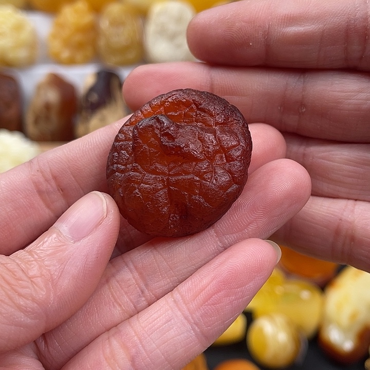 未镶嵌蜜蜡项链8.2克