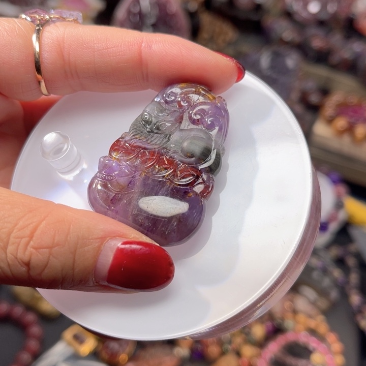 水晶颈饰未镶嵌订制