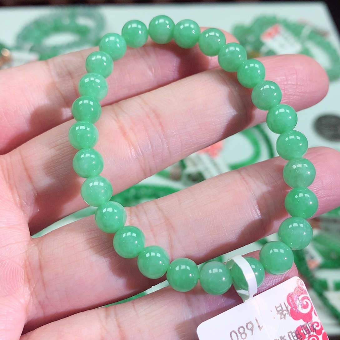 翡翠未镶嵌手链翡翠