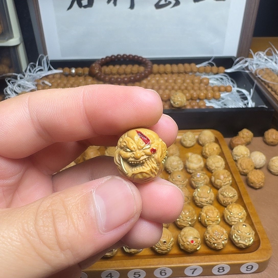 起***缘核桃手串/手链夜叉