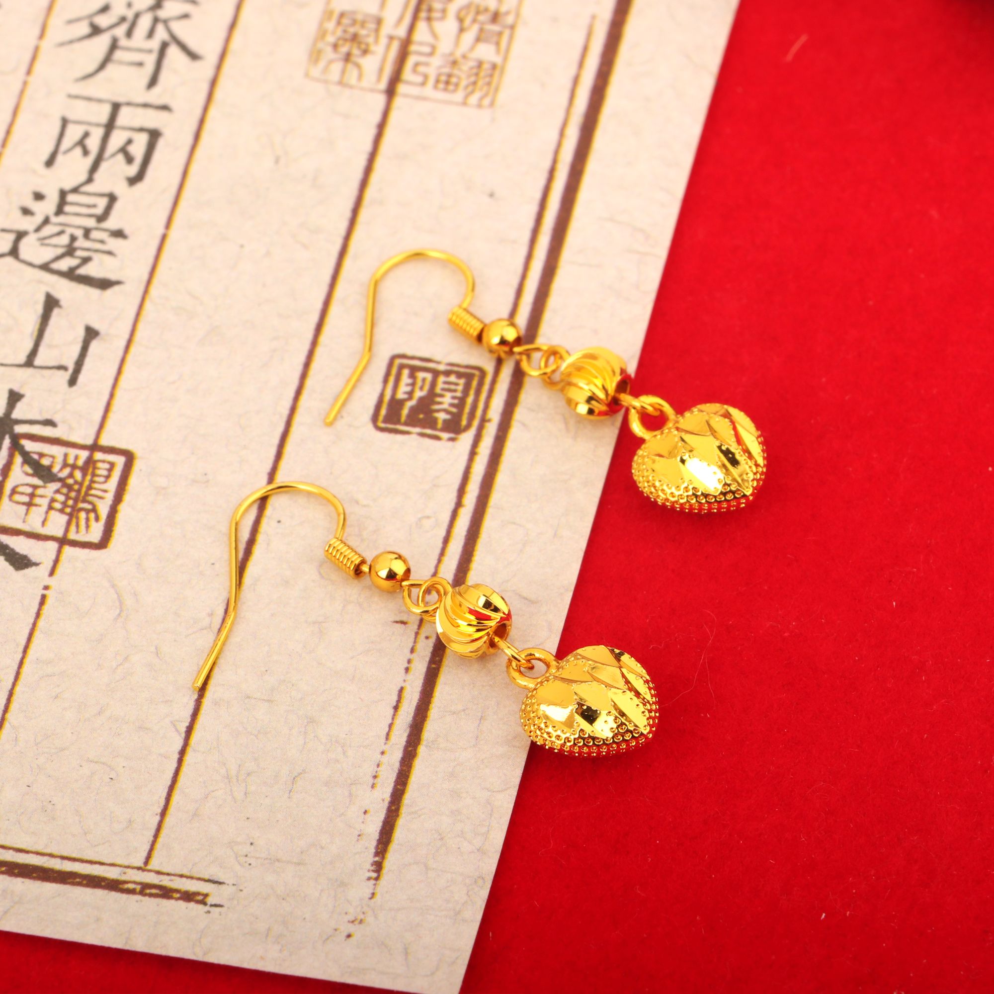 【贝总专属】CSRZ003 轻奢精美爱心合金耳坠