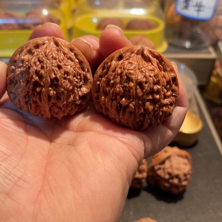 文玩核桃把件南疆石43