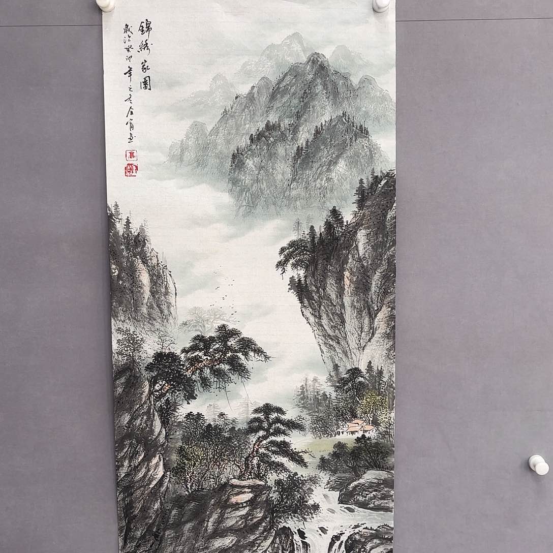 国画亲笔手绘原创