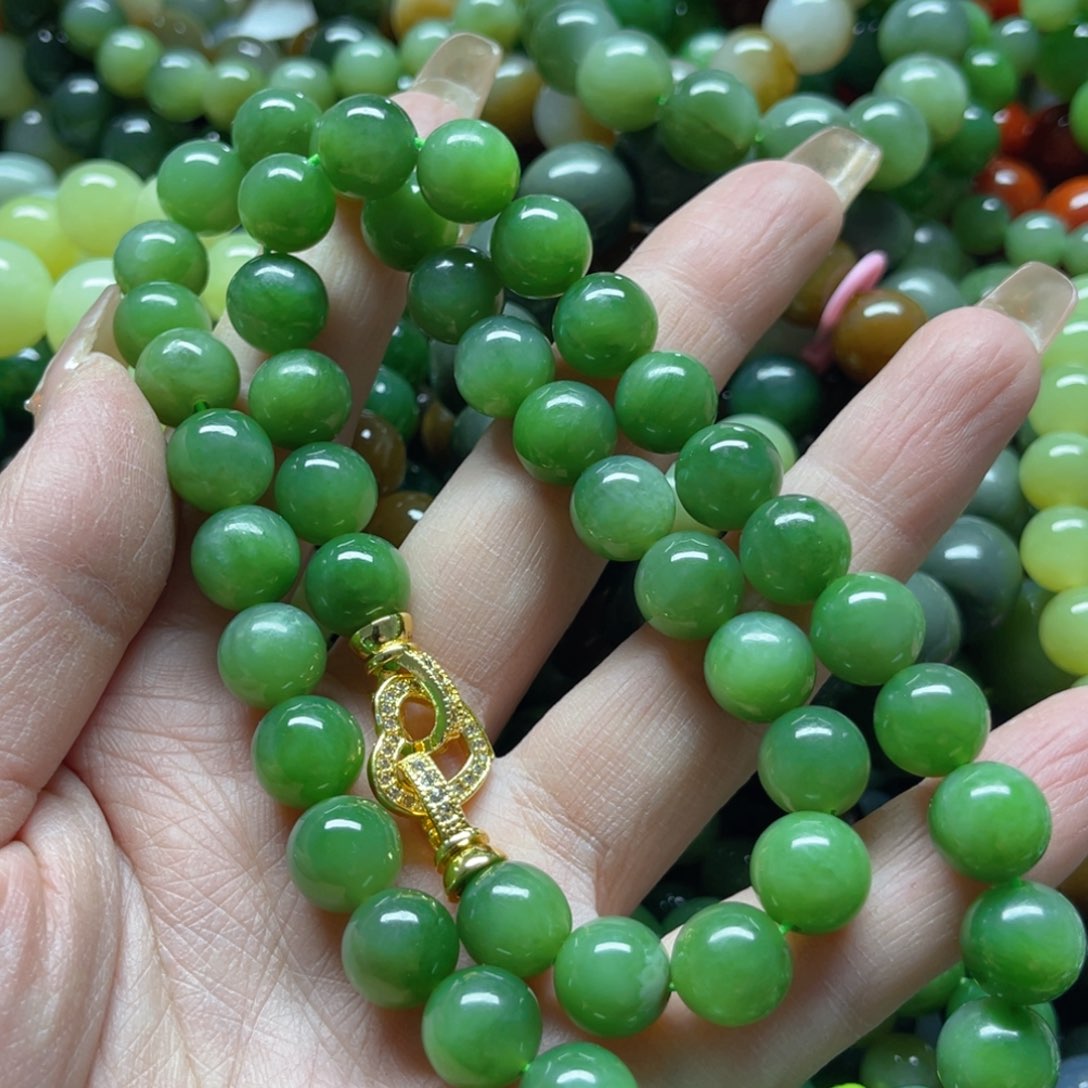 和田玉手链未镶嵌