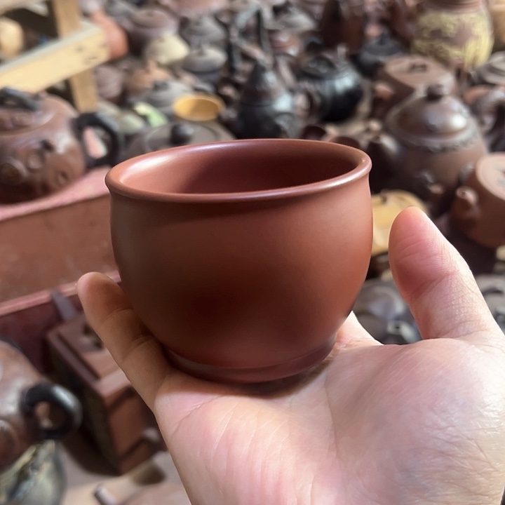 紫砂茶壶原矿紫砂杯