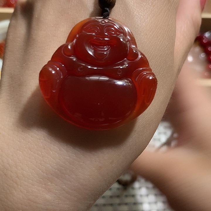 玛瑙/玉髓颈饰未镶嵌佛公