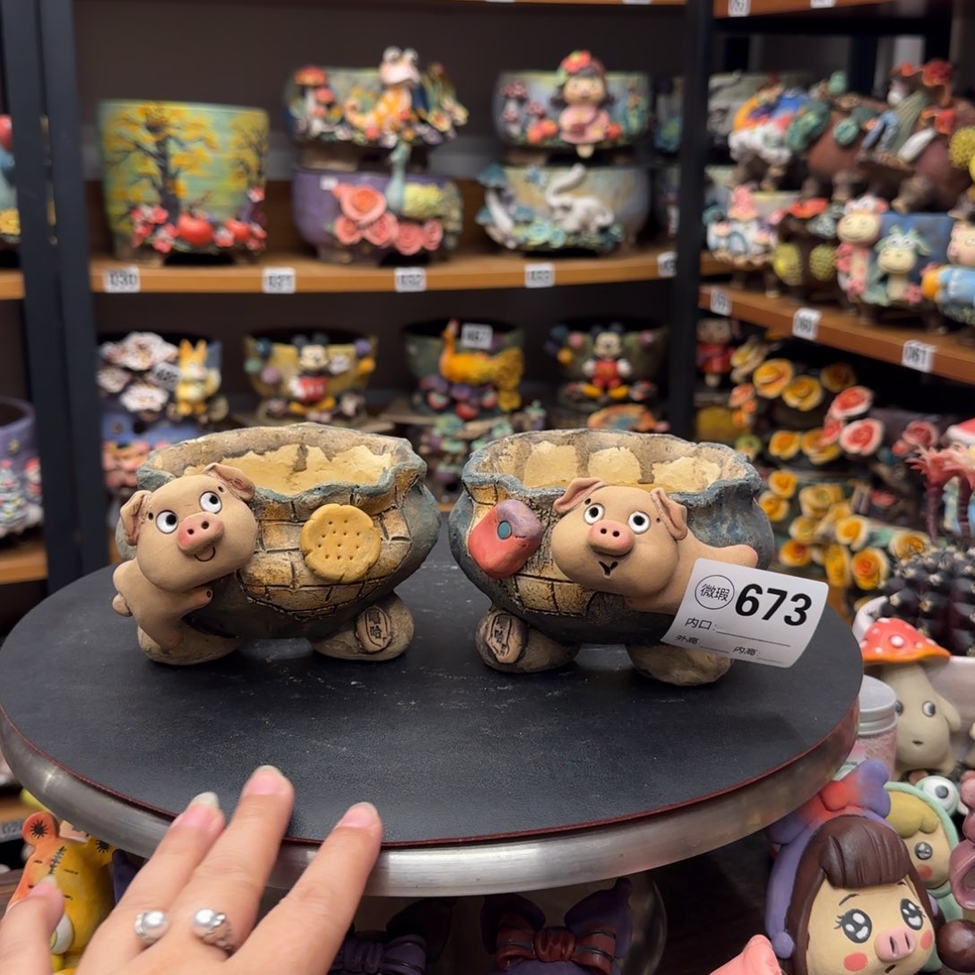 【闪购商品】粗陶手捏