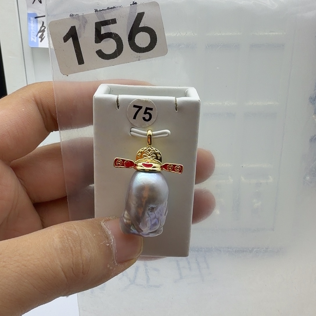 淡水珍珠合金颈饰