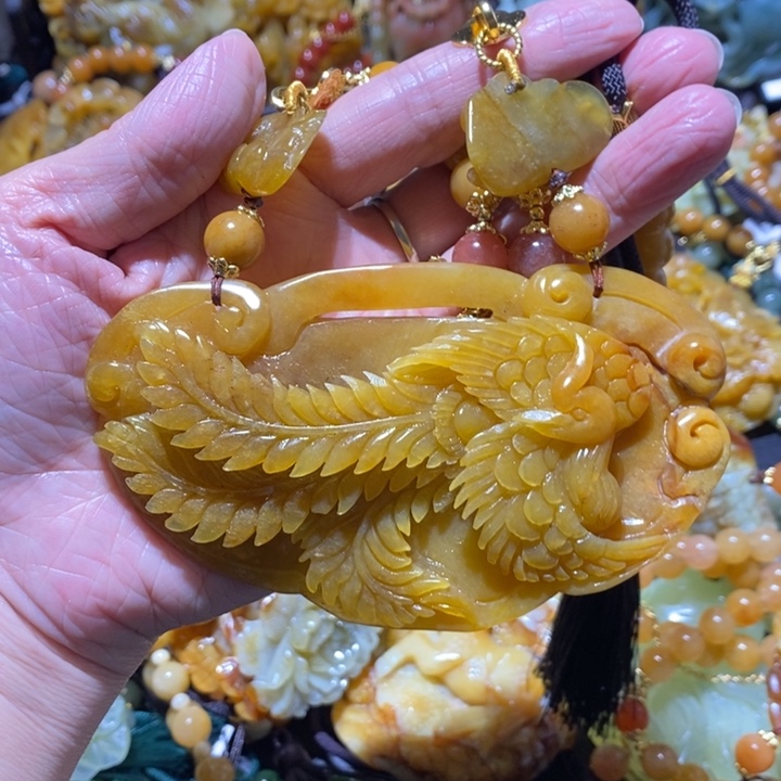 岫玉岫玉吊坠未镶嵌