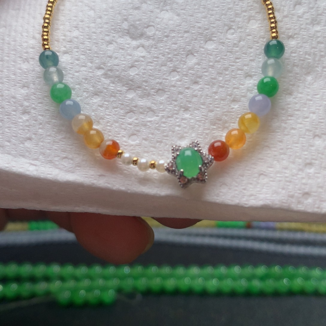 定制翡翠未镶嵌diy设计款