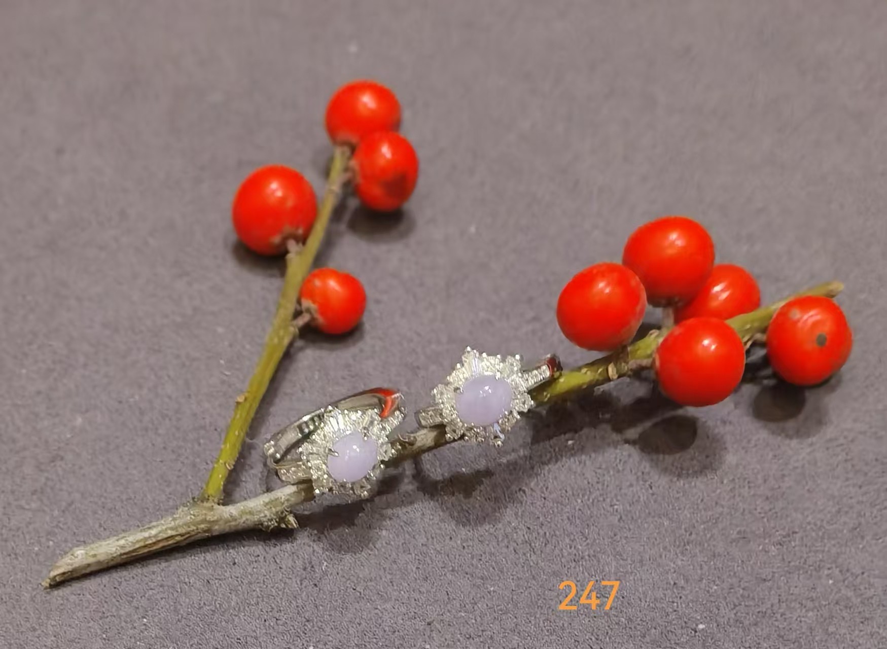 【宝妈珠宝精选】BM000247天然翡翠耳饰