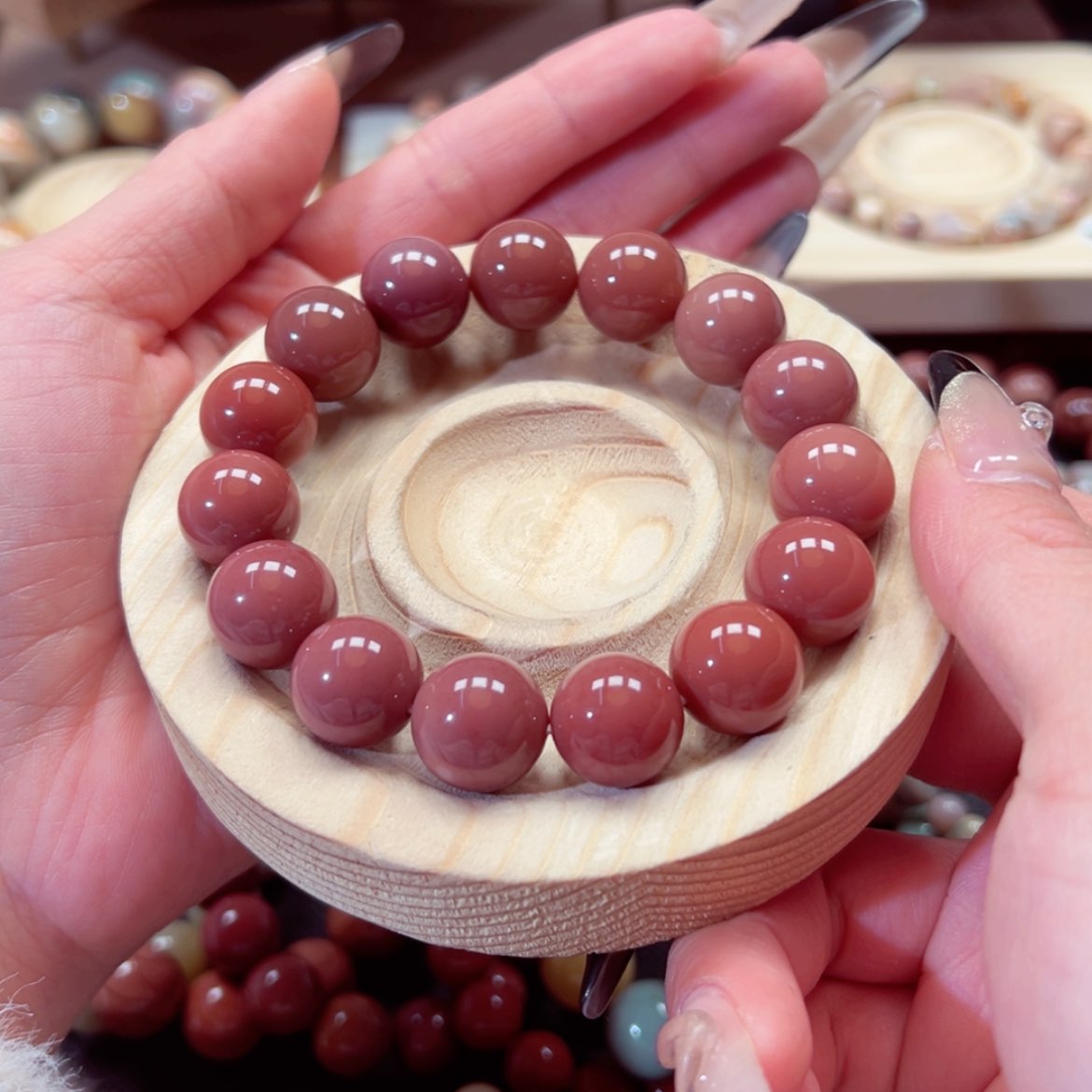 【闪购商品】石英质玉手链未镶嵌?**?147