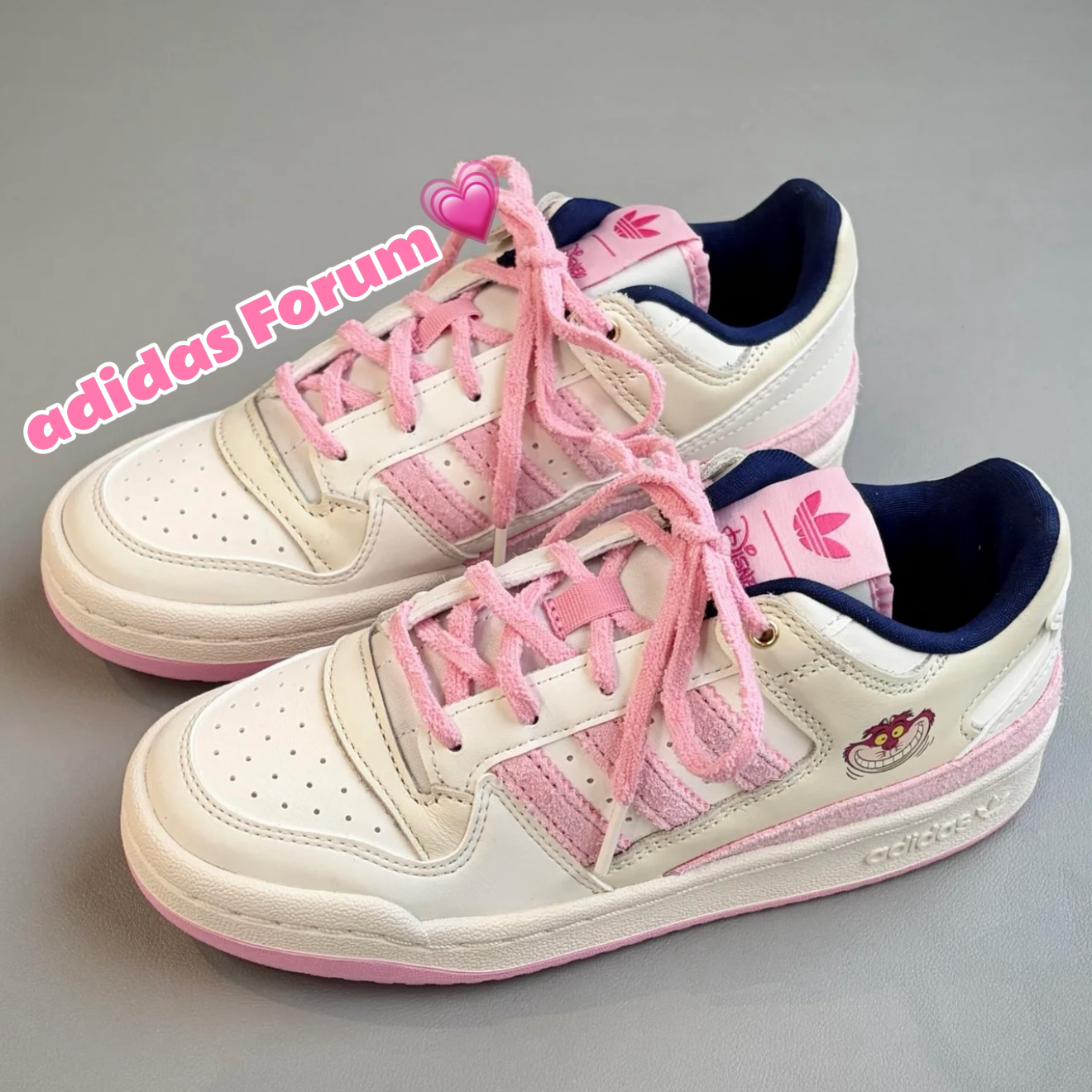 adidas/阿迪达斯三叶草女鞋FORUM 迪士尼联名款经典运动鞋KH5900