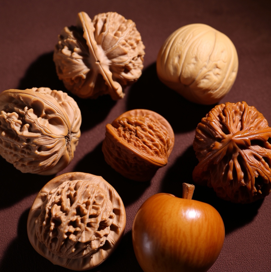 文玩核桃 麻神文玩