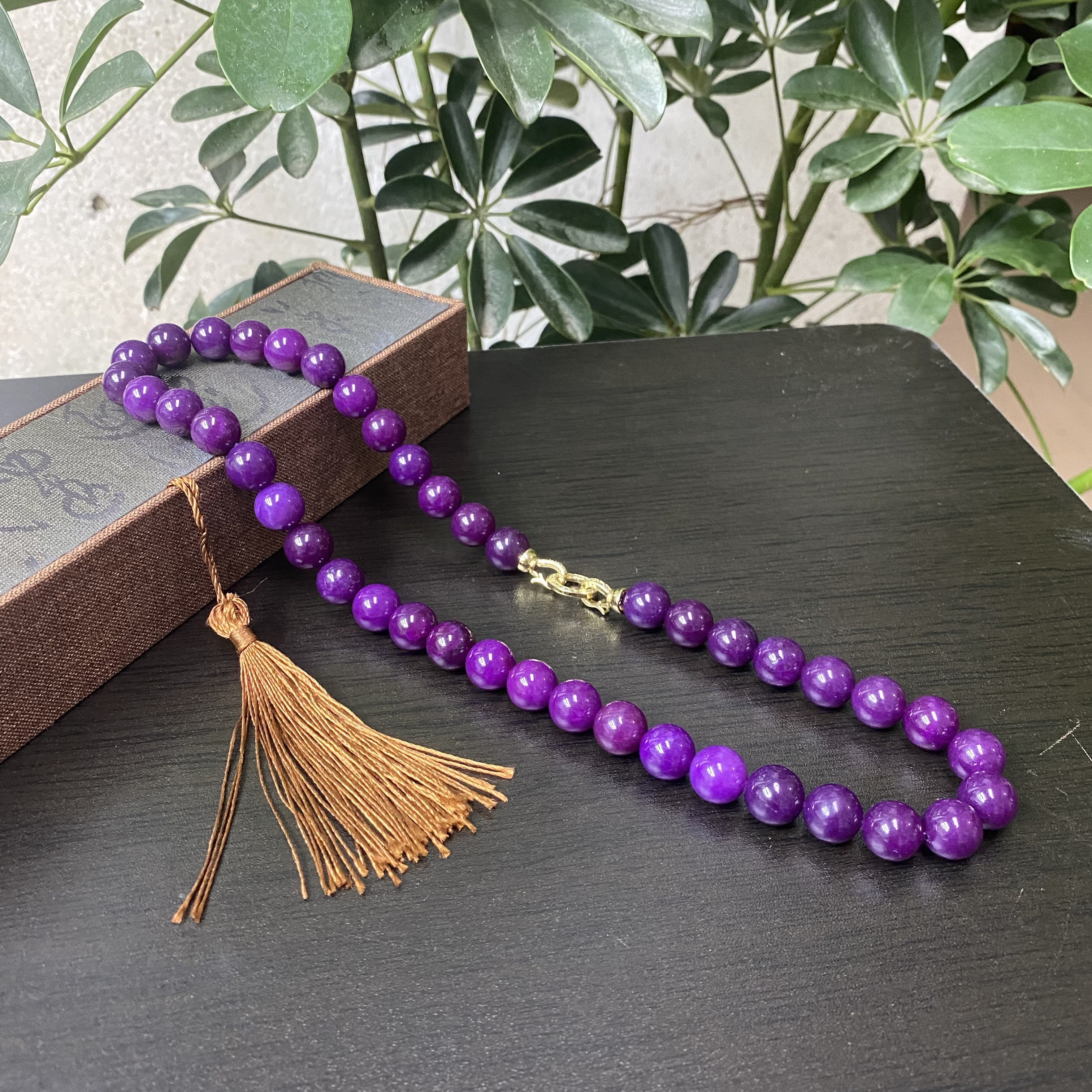 A1109紫苏国风12mm精品妈妈项链