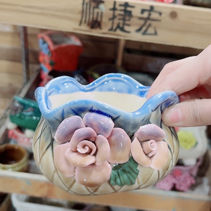 多肉花盆满10元包邮