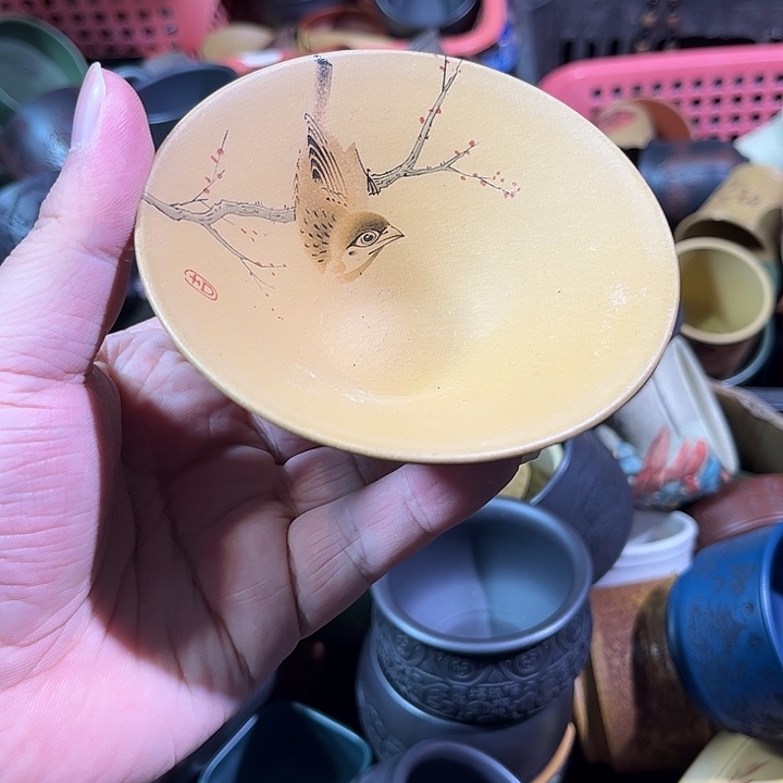 茶杯紫砂全手工紫砂主人杯