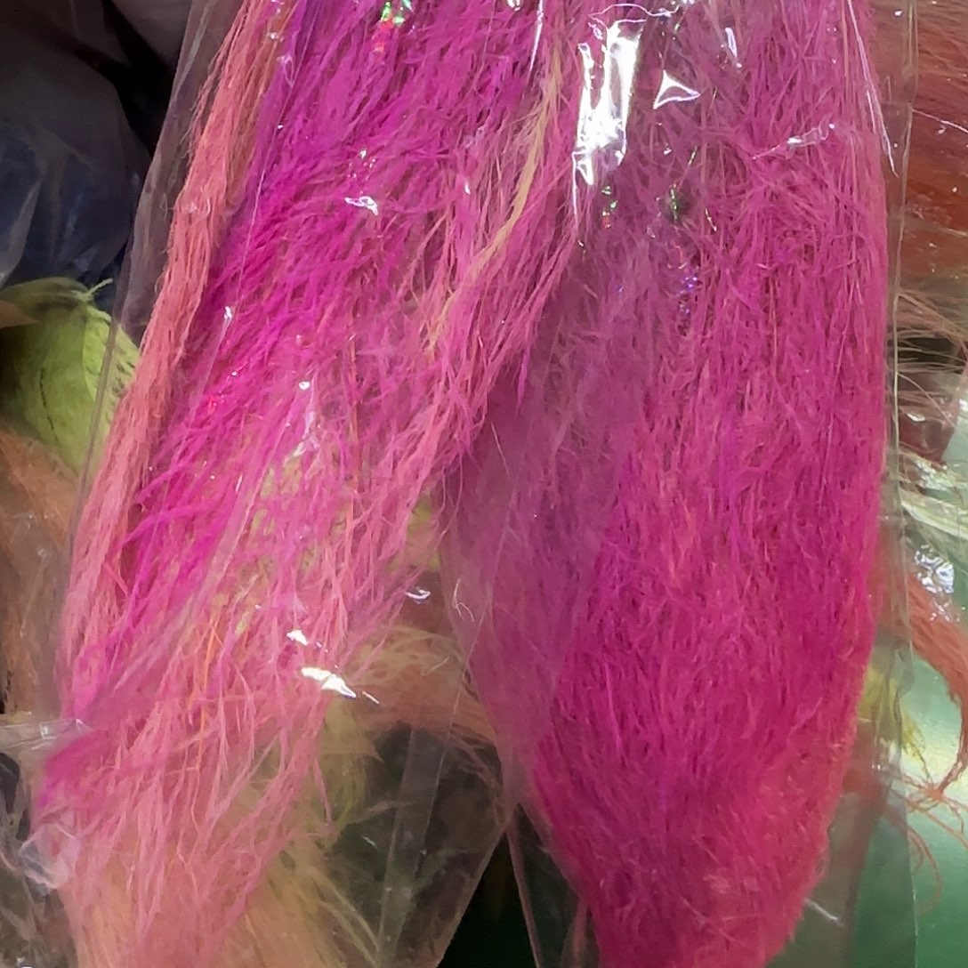 珍***艺H106号2束龙须草枚红色