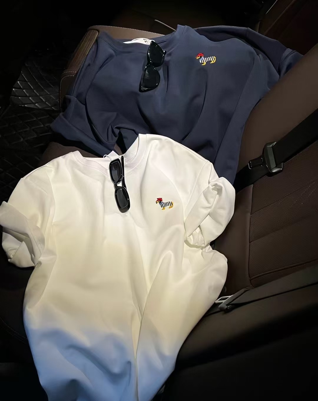 【胡洛一】常规小个子腊肠小狗T恤短袖新品宽松百搭显瘦上衣-CK8799