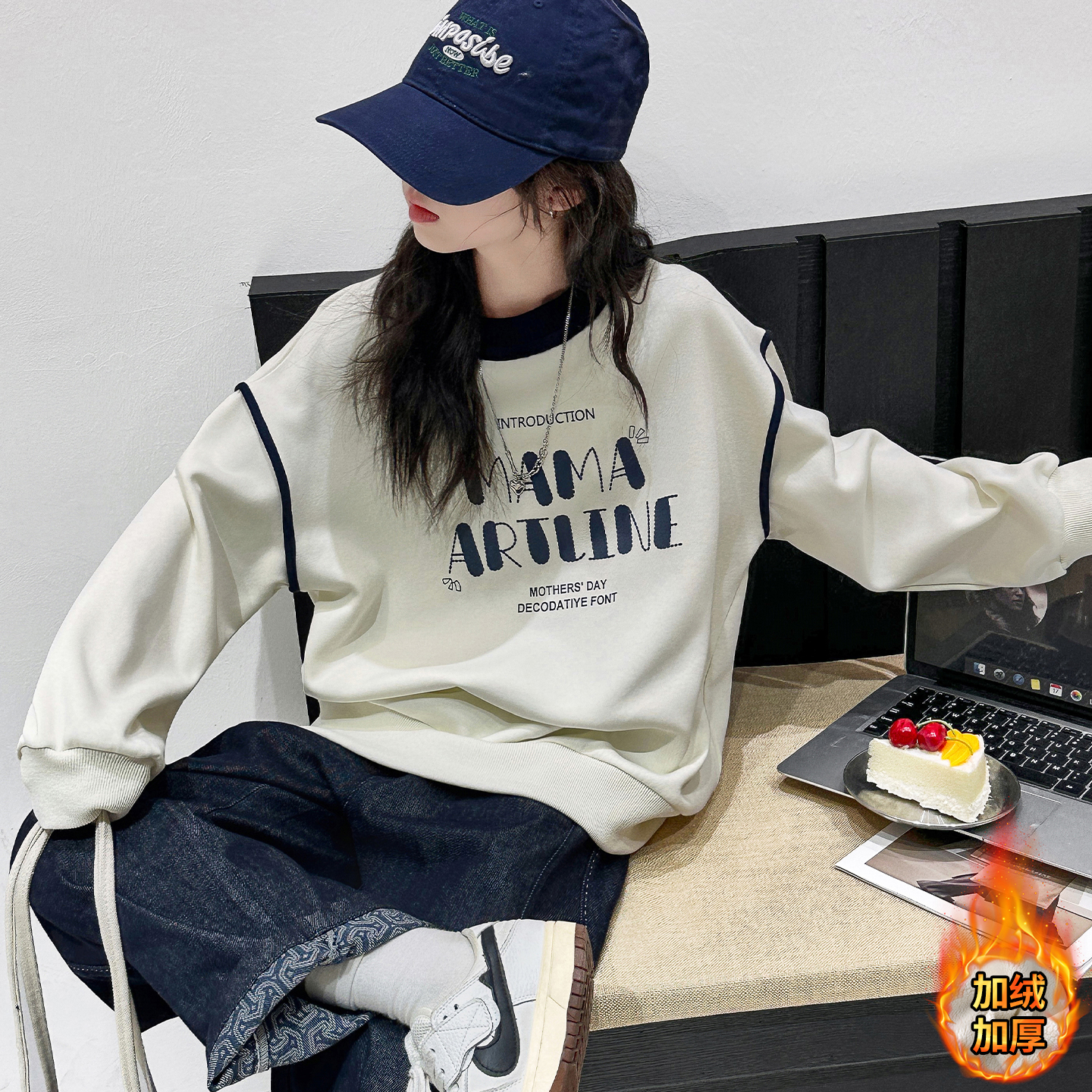 1号【乐皖童装】女童卫衣加绒加厚 好便宜哦