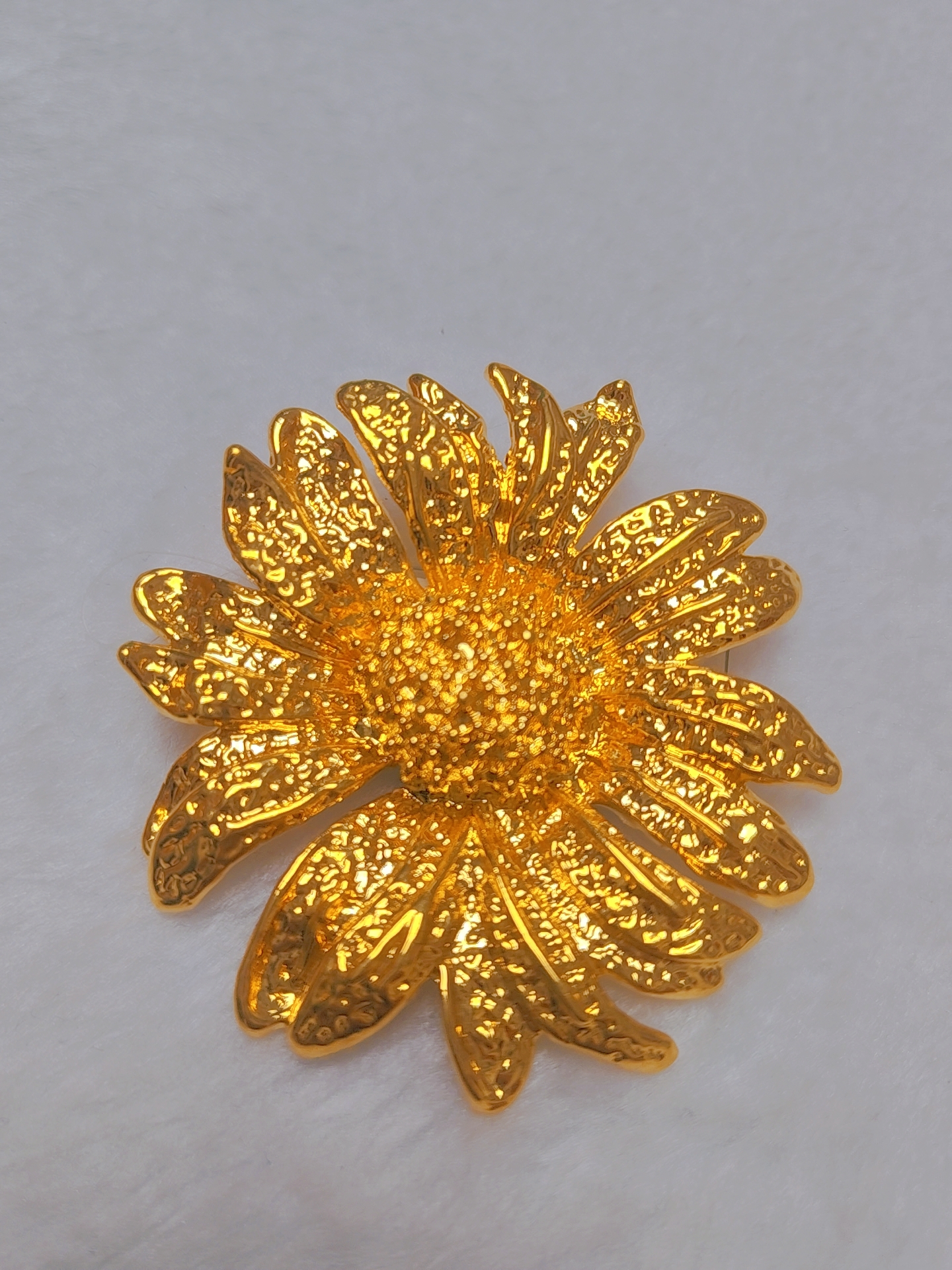 足金999太阳花吊坠