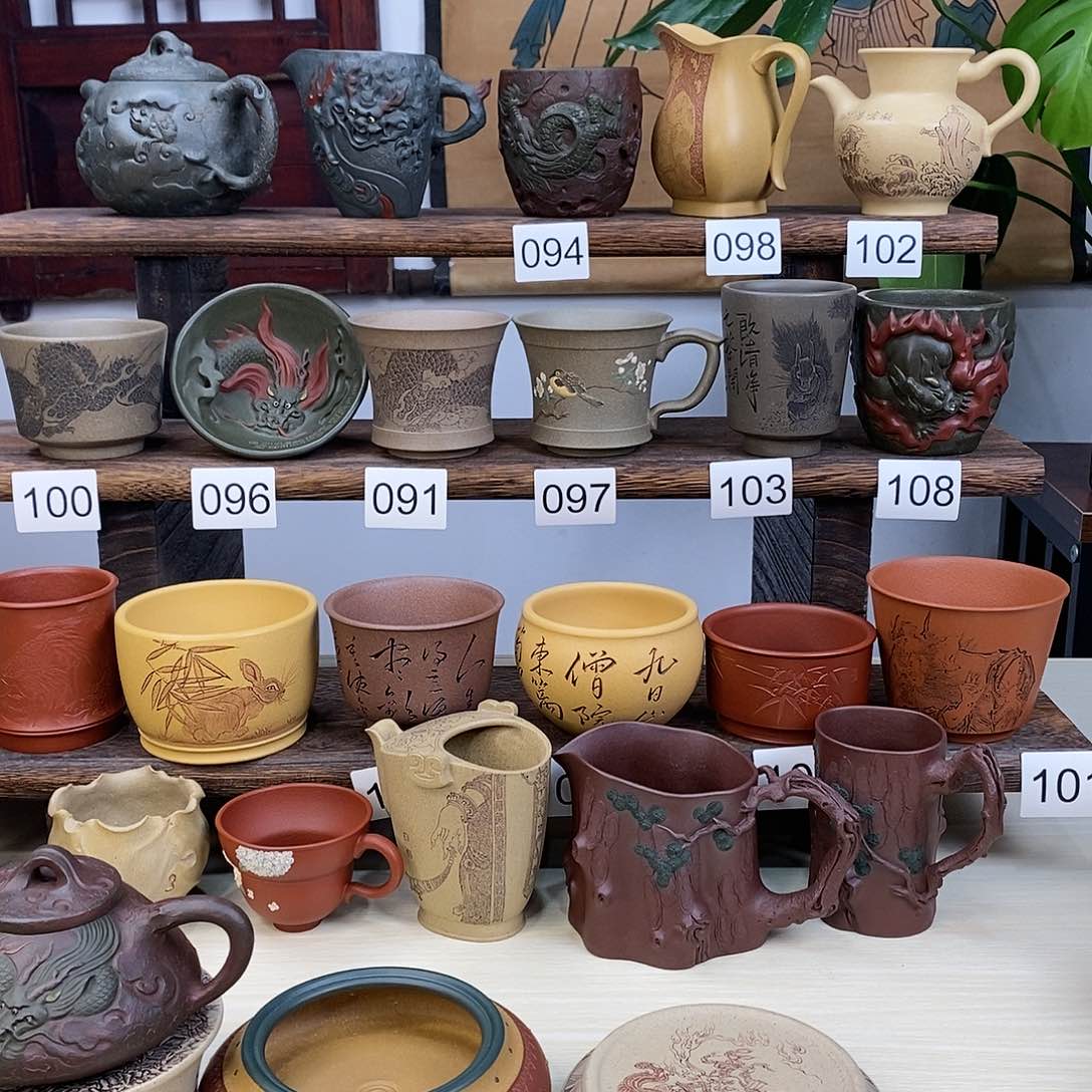 紫砂茶杯海*紫砂茶具