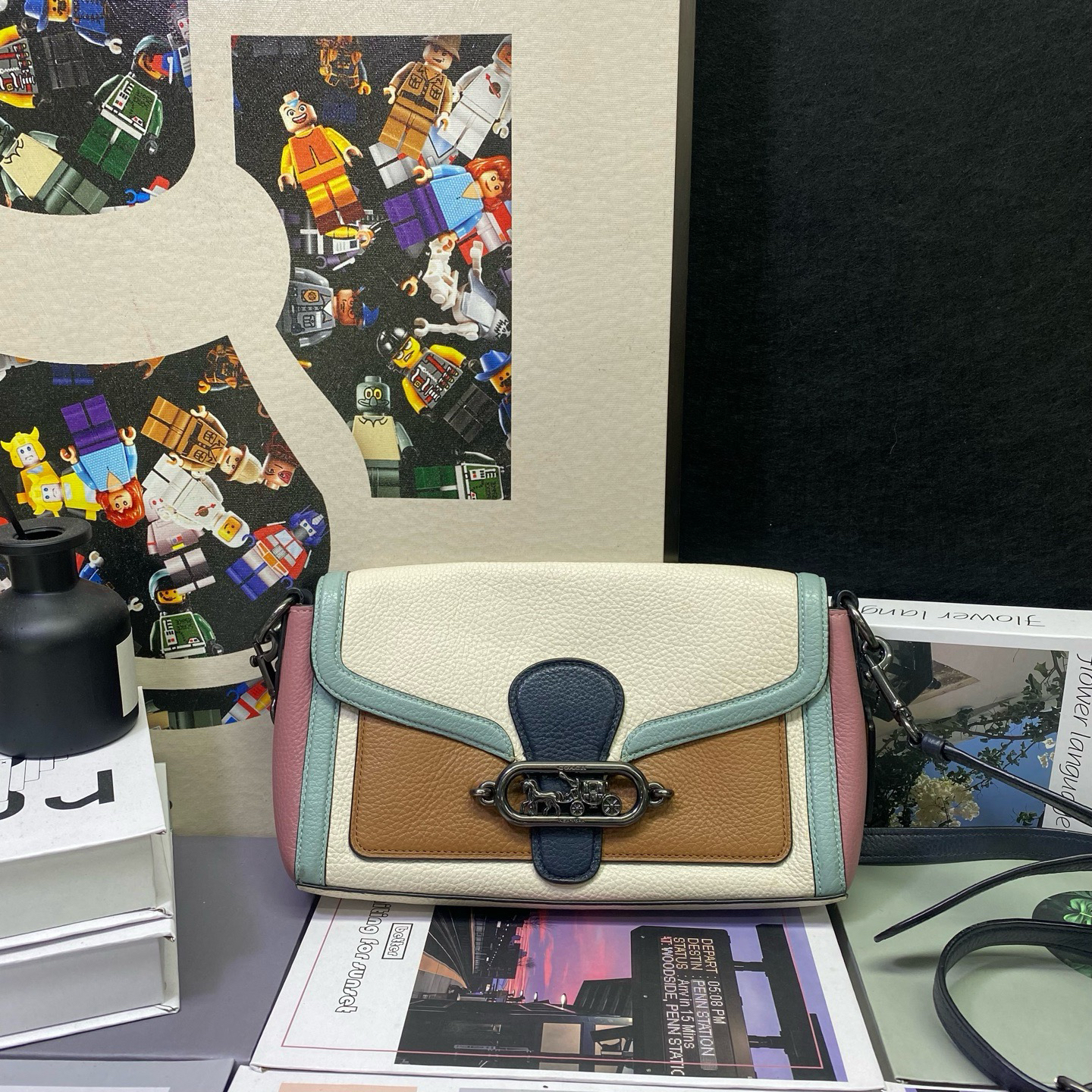 95新 COACH/蔻驰 23189斜挎包26*16