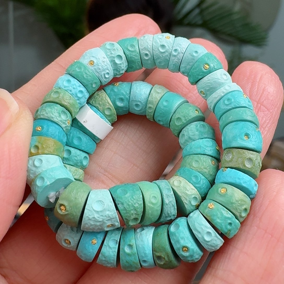 绿松石珠宝奇石未镶嵌