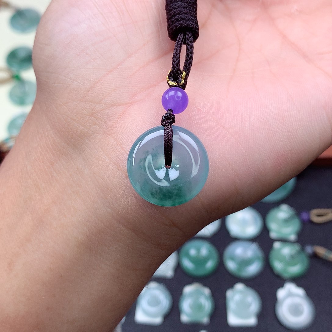 颈饰未镶嵌翡翠3 尺寸19-6