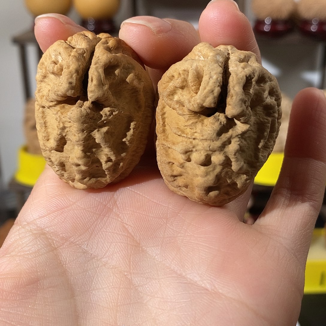 吊坠文玩核桃鬼脸34