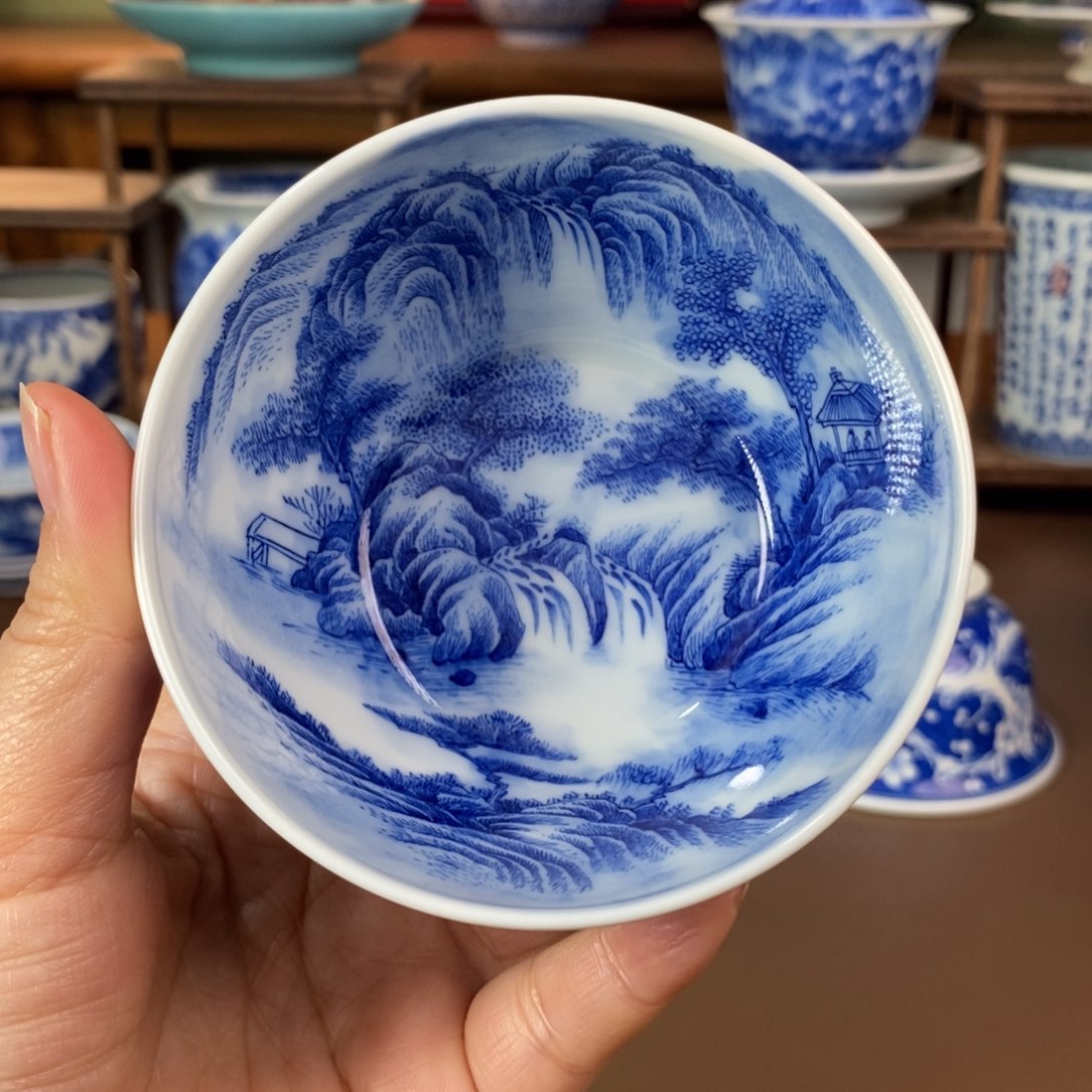 景德镇陶瓷手工手绘