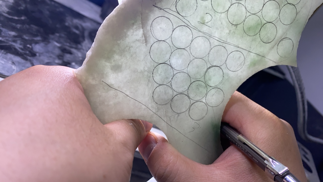 觅羽手镯定制翡翠-手串