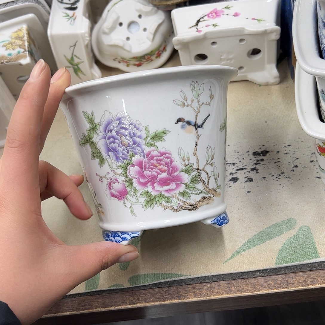 花盆紫砂310号瑕疵14.5/11.5cm