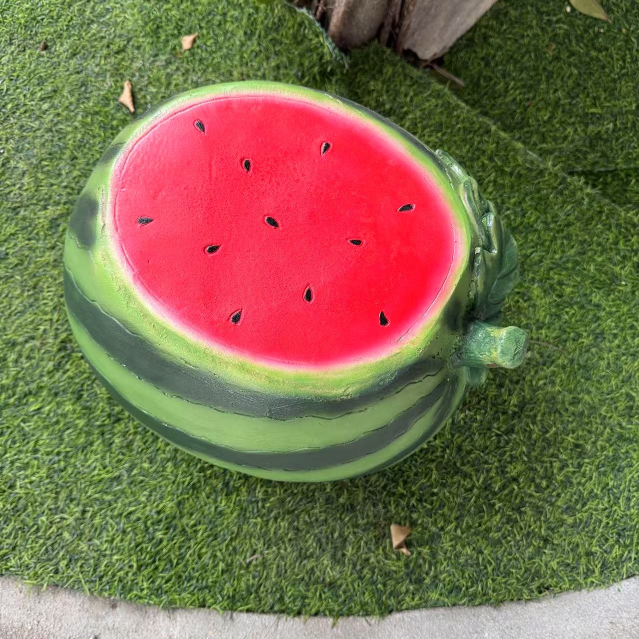 创意足球凳子户外园林装饰摆件