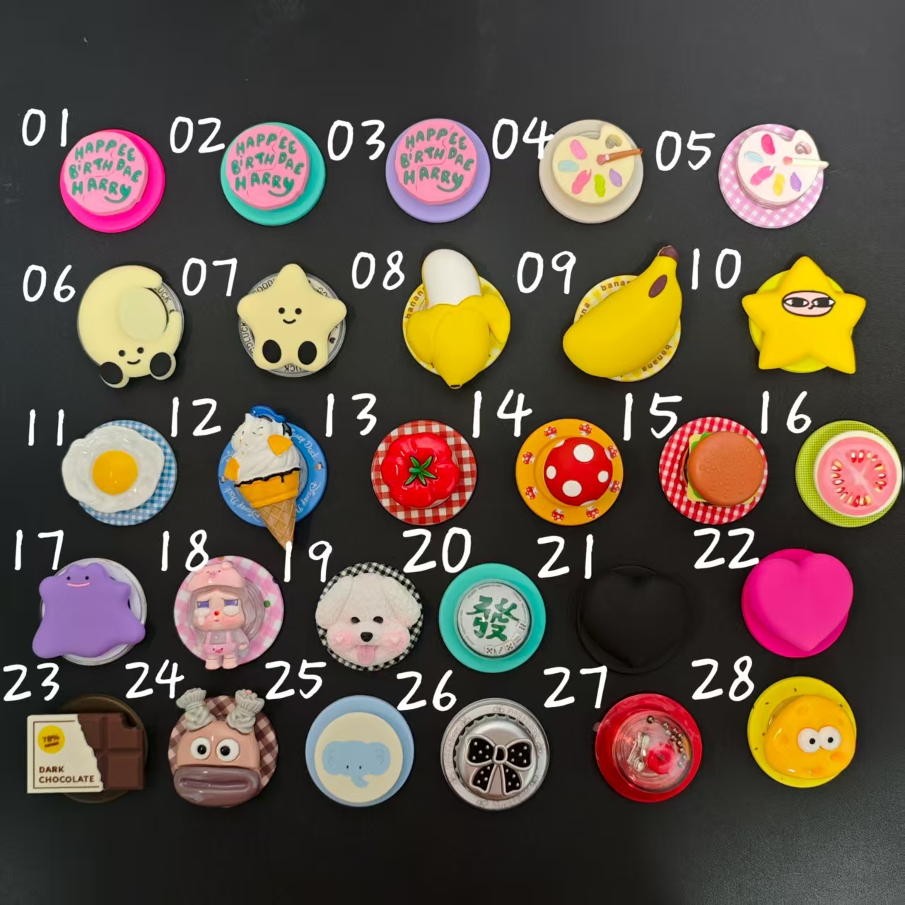 ins风新款支架吸盘式卡通磁吸支架适用于苹果magsafe气囊支架可爱