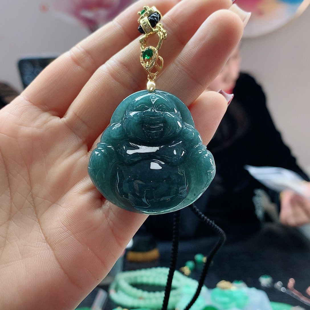 【闪购商品】翡翠吊坠(赠链)合金