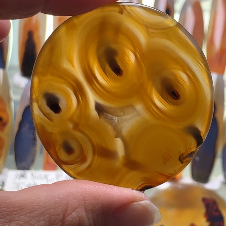 未镶嵌颈饰玛瑙/玉髓211有瑕